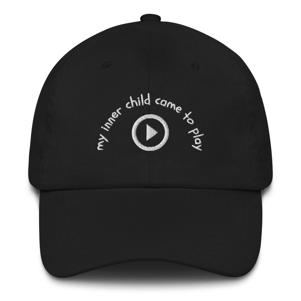 "My inner child came to play" Dad hat - GigiPop Shop