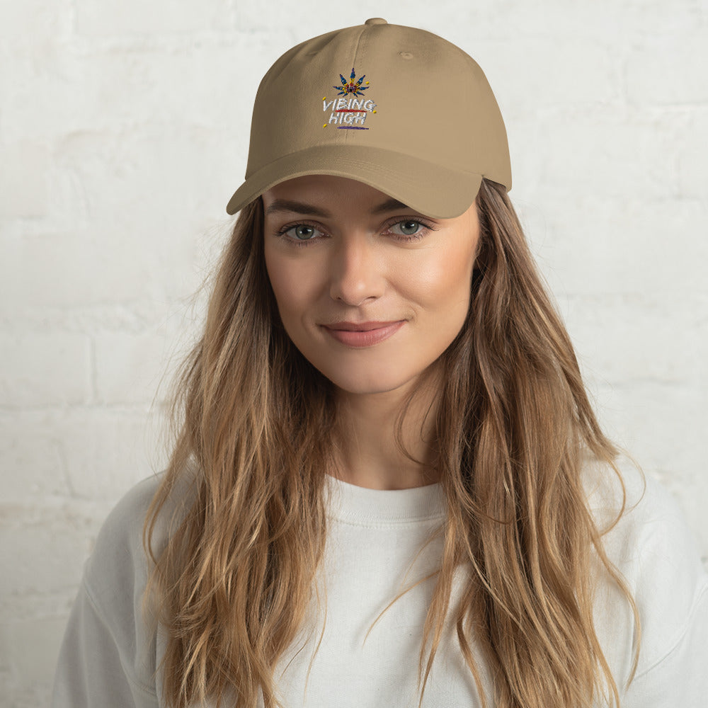 "Vibin' High" Dad hat - GigiPop Shop