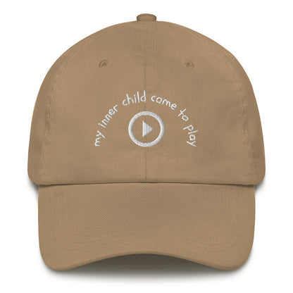 "My inner child came to play" Dad hat - GigiPop Shop