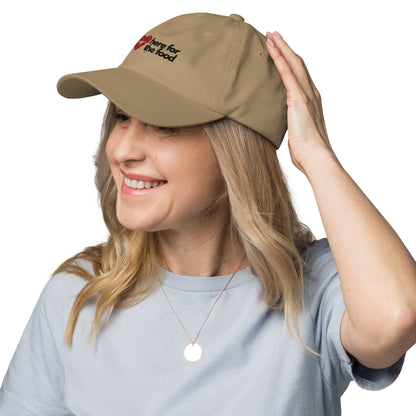 "Here for the food" hat - GigiPop Shop