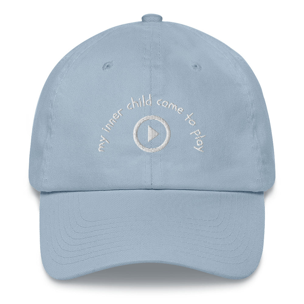 "My inner child came to play" Dad hat - GigiPop Shop