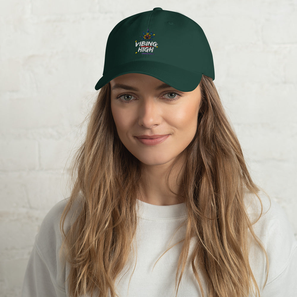 "Vibin' High" Dad hat - GigiPop Shop