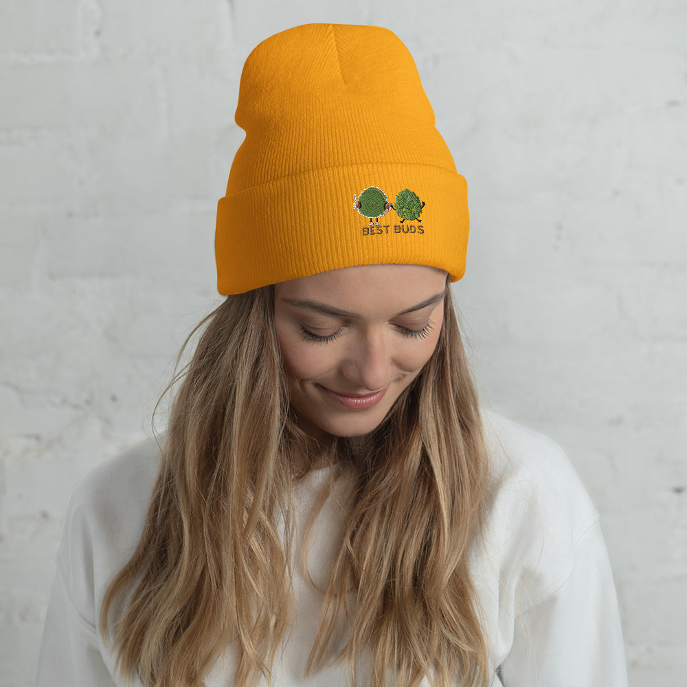 "Best Buds" Cuffed Beanie - GigiPop Shop