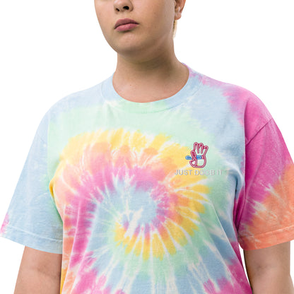 "Just doob it" Oversized tie-dye t-shirt - GigiPop Shop