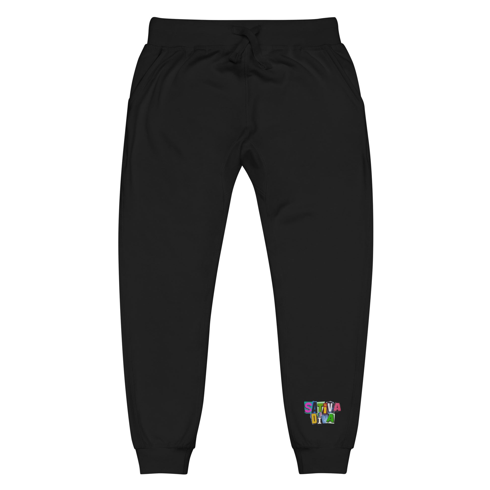 "Sativa Diva" fleece sweatpants - GigiPop Shop