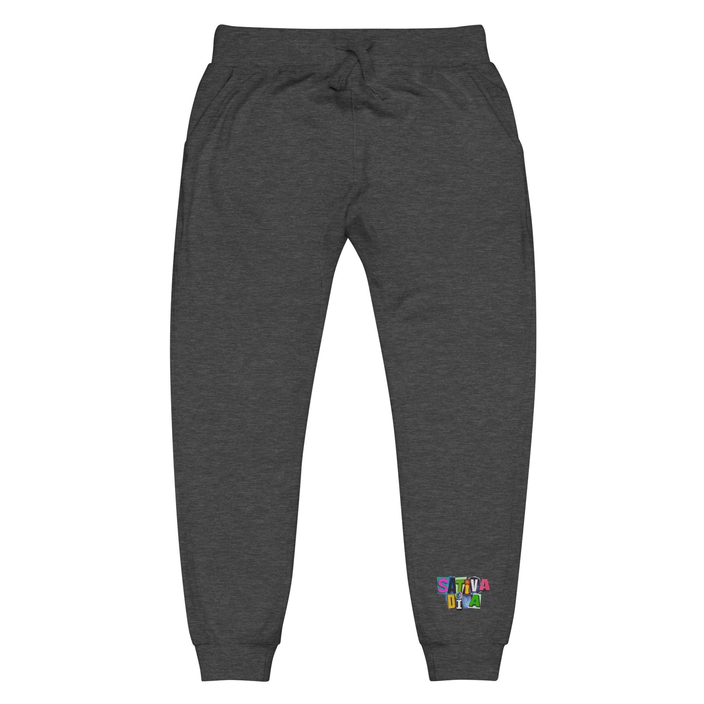 "Sativa Diva" fleece sweatpants - GigiPop Shop