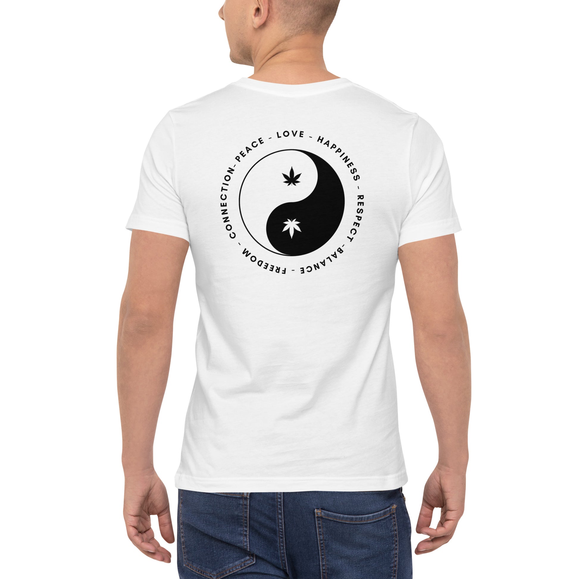 "Balance over everything / Ying Yang" Unisex Pocket T-Shirt - GigiPop Shop