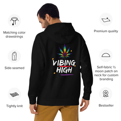 "Vibing High Hoodie" unisex - GigiPop Shop