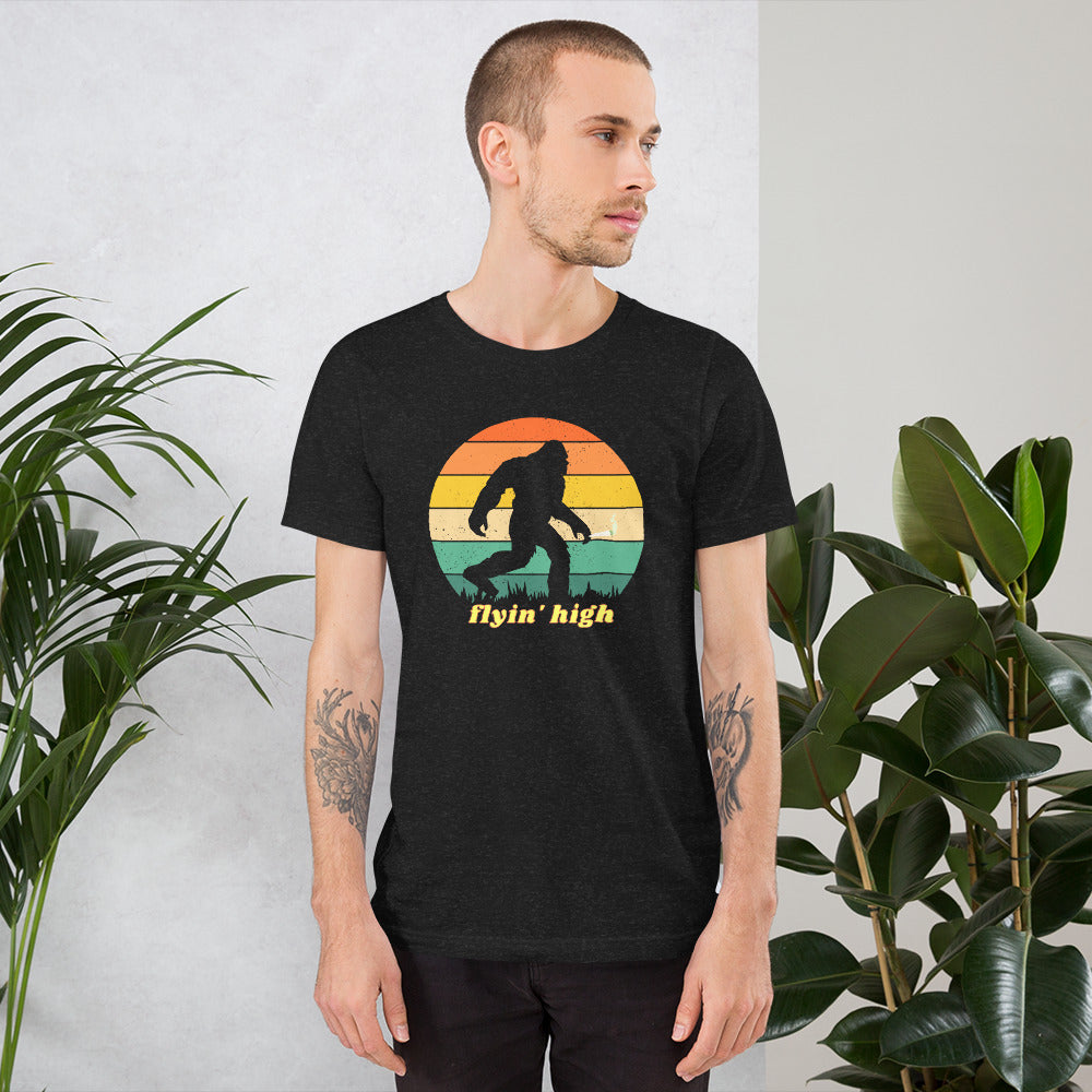 "Bigfoot flyin' high" Unisex t-shirt - GigiPop Shop