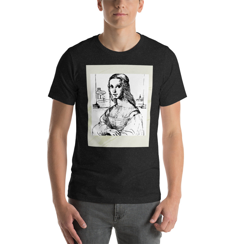 "Mona visits Vegas" Unisex t-shirt - GigiPop Shop