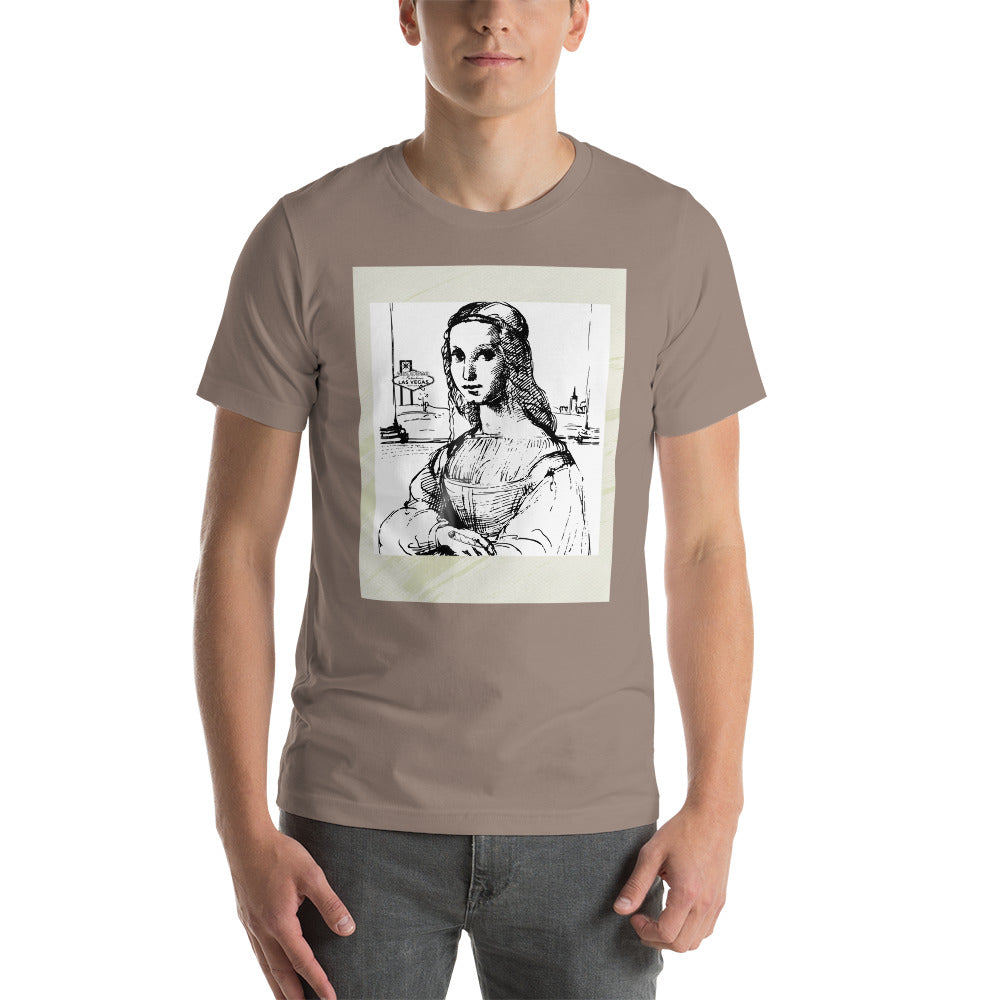 "Mona visits Vegas" Unisex t-shirt - GigiPop Shop