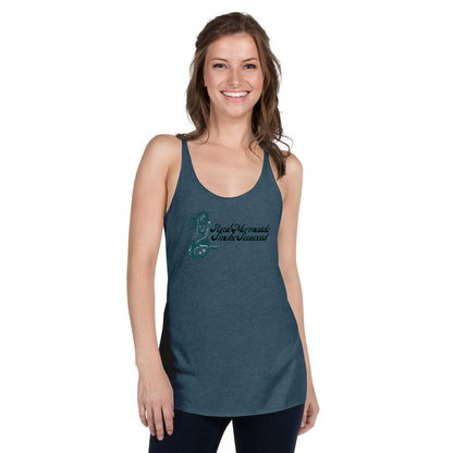 "Real Mermaids Smoke Seaweed" Women's Racerback Tank - GigiPop Shop